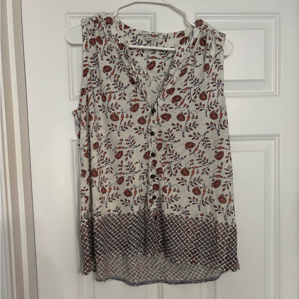 Lucky Brand Sleeveless Shirt
